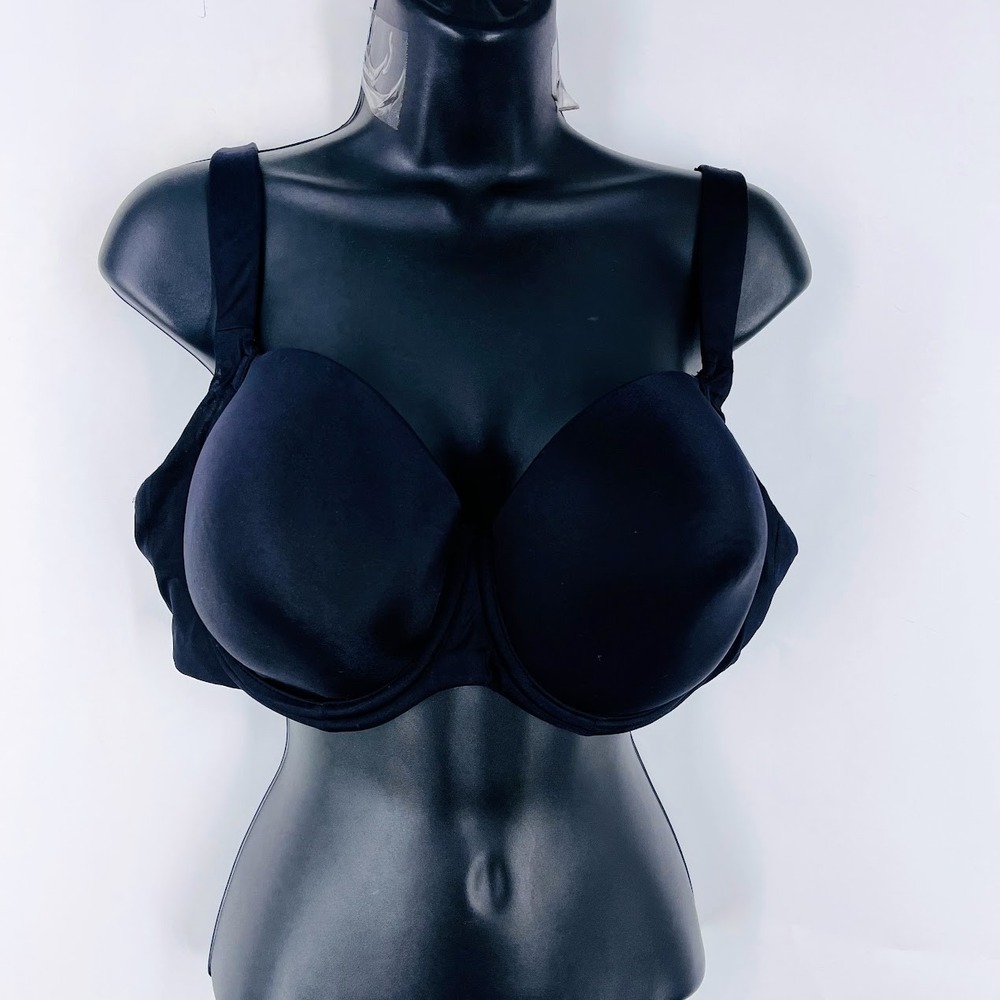 Soma Stunning Support Full Coverage Underwire Bra Black 38DDD 032405
